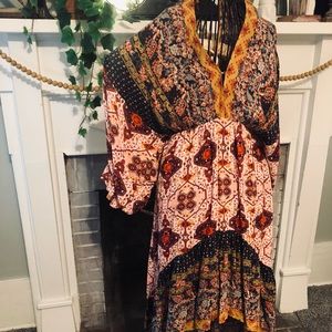 Multiple colored dress size small worn once